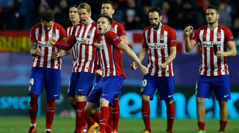 Atletico có chiến thắng nghẹt thở trước PSV trên chấm luân lưu