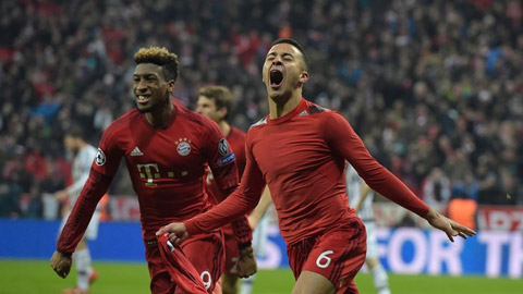 Bayern đã giành chiến thắng nghẹt thở trước Juventus để bước vào vòng tứ kết