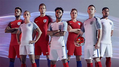 ĐT Anh cho ra mắt "bộ cánh" mới tại EURO 2016