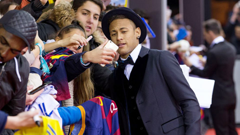 Neymar vào Top 10 nhân vật trẻ ảnh hưởng nhất thế giới
