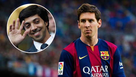 Messi chỉ chọn Man City nếu rời Barca