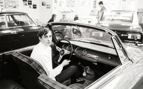 Hình ảnh của Cruyff năm 1968 khi ông 21 tuổi. Những năm tháng thành công nhất trong sự nghiệp đang chờ đợi ông phía trước
