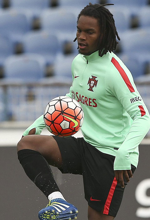 Tiền vệ trẻ Renato Augusto có lần đầu tiên được triệu tập lên tuyển Bồ Đào Nha