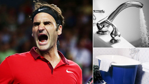 Federer nhập hội sao dính chấn thương kiểu "củ chuối"
