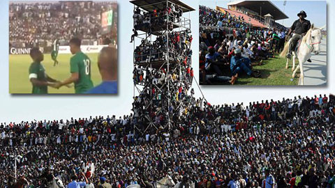 Suýt vỡ SVĐ vì khán giả tới xem sao trẻ Arsenal đá cho ĐT Nigeria