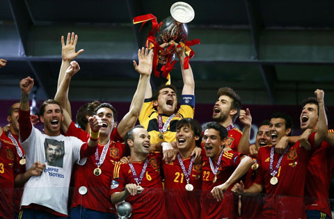 ĐT Tây Ban Nha đang hướng đến chức vô địch EURO thứ 3 liên tiếp