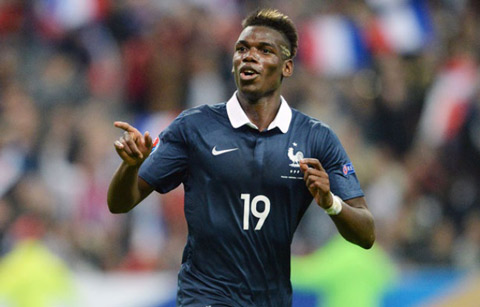 Pogba là niềm hy vọng của ĐT Pháp ở EURO 2016 tới
