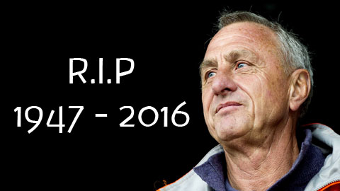 Bóng đá tuần qua: Cả thế giới xót thương Johan Cruyff