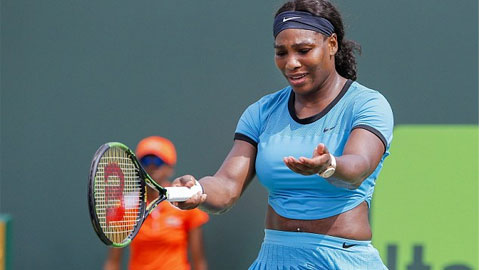 ĐKVĐ Miami Open, Serena Williams bị loại
