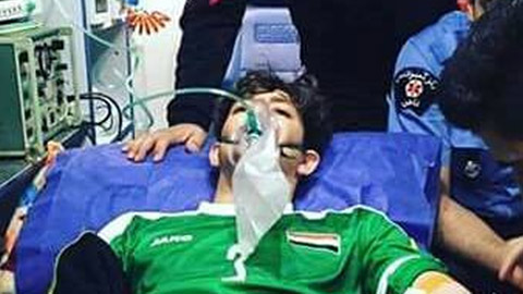 Cầu thủ Iraq nhập viện khẩn cấp sau trận đấu với ĐT Việt Nam