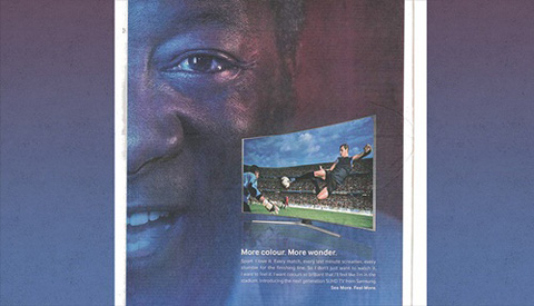 Pele khởi kiện vì hình ảnh quảng cáo này