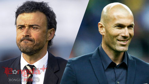 Enrique chấp nhận thất bại, Zidane hoan hỉ ra mặt
