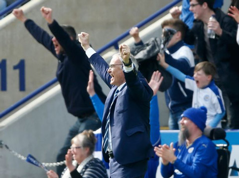 Niềm vui của HLV Claudio Ranieri