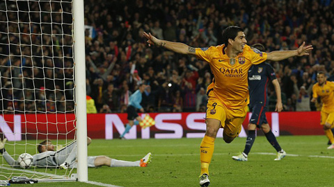 Chấm điểm Barca 2-1 Atletico: Suarez sáng nhất