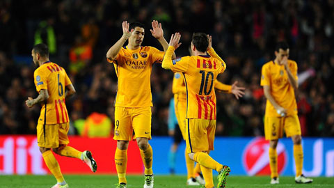 Barca áp sát kỷ lục thắng sân nhà ở Champions League của M.U