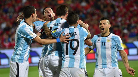 BXH FIFA tháng 4/2016: Argentina trở lại vị trí số 1, Việt Nam tăng 2 bậc