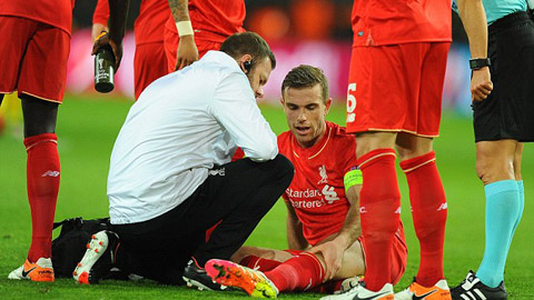 Henderson chấn thương, nguy cơ lỡ EURO 2016