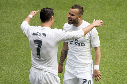 Ronaldo và Jese đều ghi tên mình vào bảng tỷ số