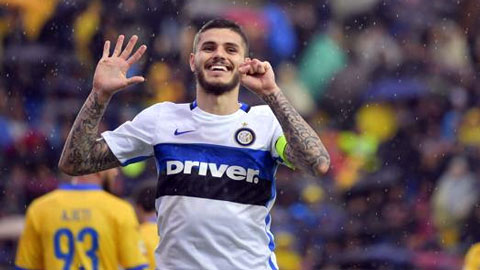 Icardi lập công, Inter thắng may mắn Frosinone