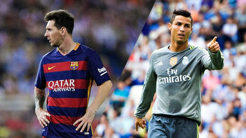 Ronaldo đang tỏ ra lấn lướt Messi