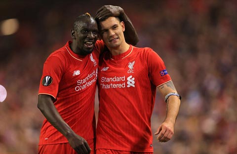 Sakho và Lovren đã cùng nhau lập công từ không chiến