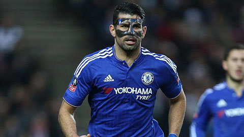 Diego Costa trở lại gia cố hàng công Chelsea