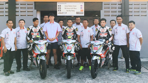 Honda Việt Nam lần đầu tiên đăng ký thi chính thức cho tay đua Việt Nam tại Giải đua xe Motor Châu Á (ARRC)
