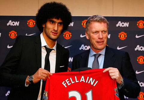 Fellaini thi đấu không đúng như kì vọng của M.U