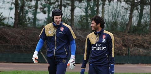 Cech và Elneny là 2 bản hợp đồng gần đây nhất của HLV Wenger