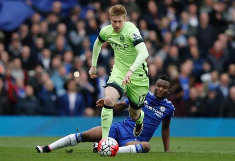 De Bruyne có màn trình diễn xuất sắc trước đội bóng cũ Chelsea