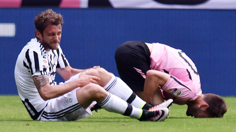 Marchisio nghỉ thi đấu 4 đến 6 tháng vì chấn thương: Juve dửng dưng, Azzurri sốt vó