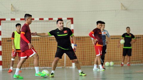 Hôm nay, ĐT Futsal Việt Nam du đấu Nhật Bản: Cữ dượt bổ ích