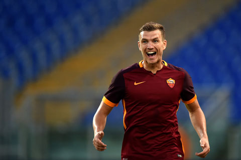 Roma không muốn mua đứt Dzeko