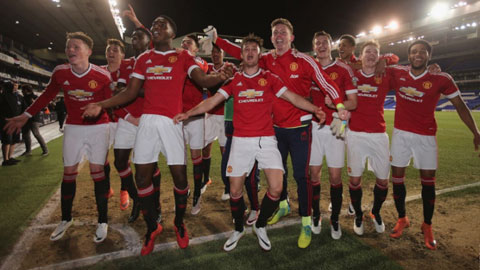 U21 M.U bảo vệ thành công chức vô địch U21 Ngoại hạng Anh