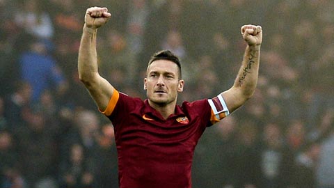 Totti đang trên đường gia nhập giải bóng đá Nhà nghề Mỹ