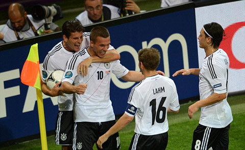 ĐT Đức đang là đội tuyển có số trận thắng nhiều nhất tại VCK EURO