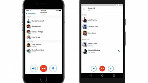 Facebook cho gọi điện theo nhóm trong Messenger