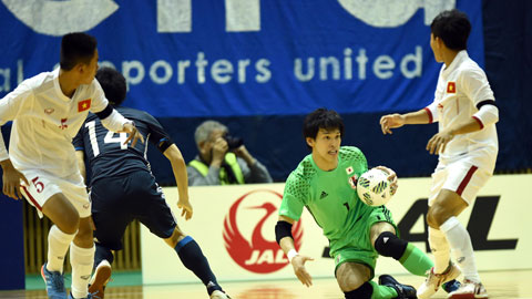 Futsal Nhật Bản đòi nợ thành công Futsal Việt Nam