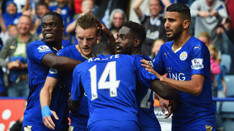 Đội hình Leicester tăng giá gấp 4 lần