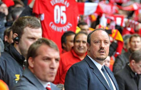 Benitez cùng Chelsea có trận cầu không thể quên trước Liverpool 3 năm trước