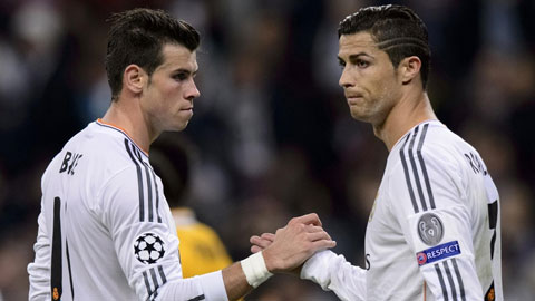 Luôn có khoảng cách giữa Bale và Ronaldo