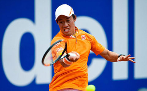 Kei Nishikori thêm một lần nữa thất bại dưới tay của Nadal