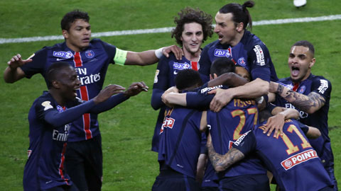 PSG lần thứ 3 vô địch cúp Liên đoàn Pháp