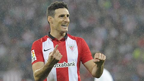 5. Aritz Aduriz (Athletic Club, 5 bàn)