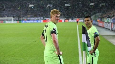 Kevin De Bruyne và Sergio Aguero sẽ là niềm hi vọng lớn của Man City