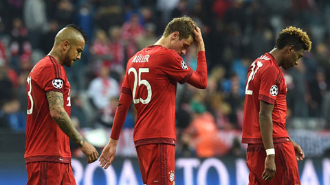 Chấm điểm Bayern 2-1 Atletico: Thất vọng Mueller và Torres