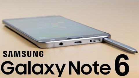 Galaxy Note 6 sẽ có bộ nhớ trong 256GB