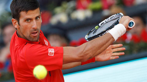 Djokovic đi tiếp, Wawrinka dừng bước ở vòng 2 Madrid Open