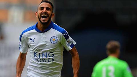Mahrez cam kết gắn bó với Leicester