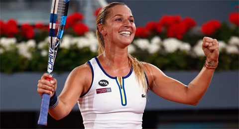 Lần đầu tiên trong sự nghiệp, Cibulkova lọt vào chung kết một giải WTA Premier Mandatory.